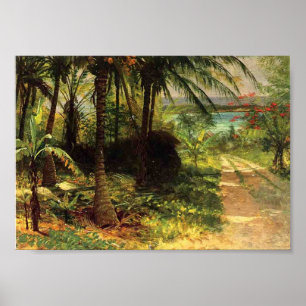 Tropical Landscape Poster