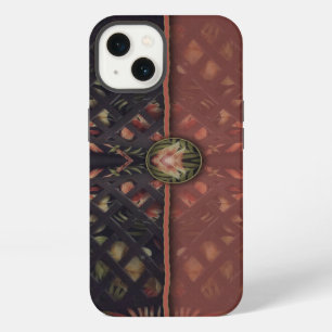 Tropical Latticework Clutch iPhone 13 Case