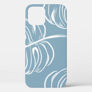 Tropical Leaf Abstract: Seamless Greenery. iPhone 12 Case