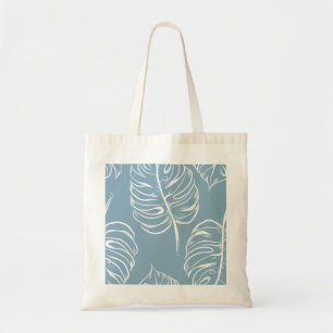 Tropical Leaf Abstract: Seamless Greenery. Tote Bag