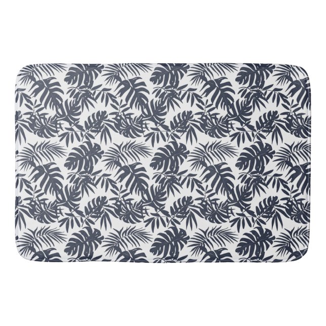 Tropical Leaf Bath Mat (Front)