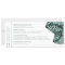 Tropical Leaf Boarding Pass Photo Save the Date