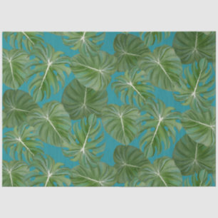 Tropical Leaf Jungle Greenery Beach Decoupage Tissue Paper
