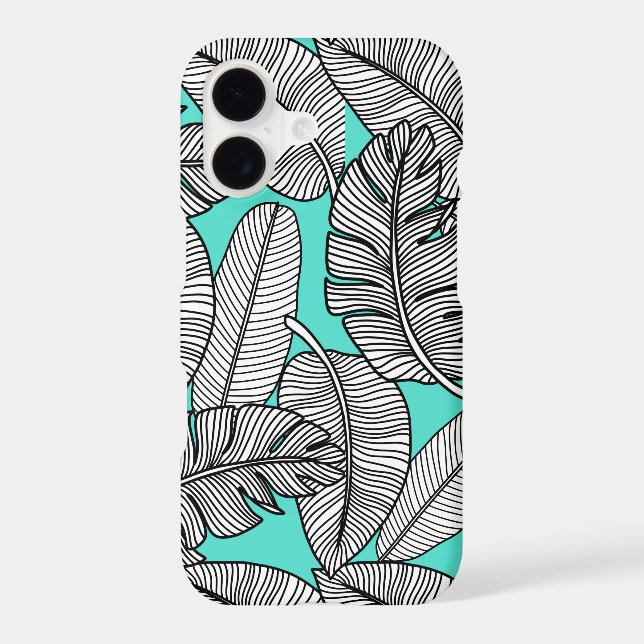 Tropical leaf pattern (Back)