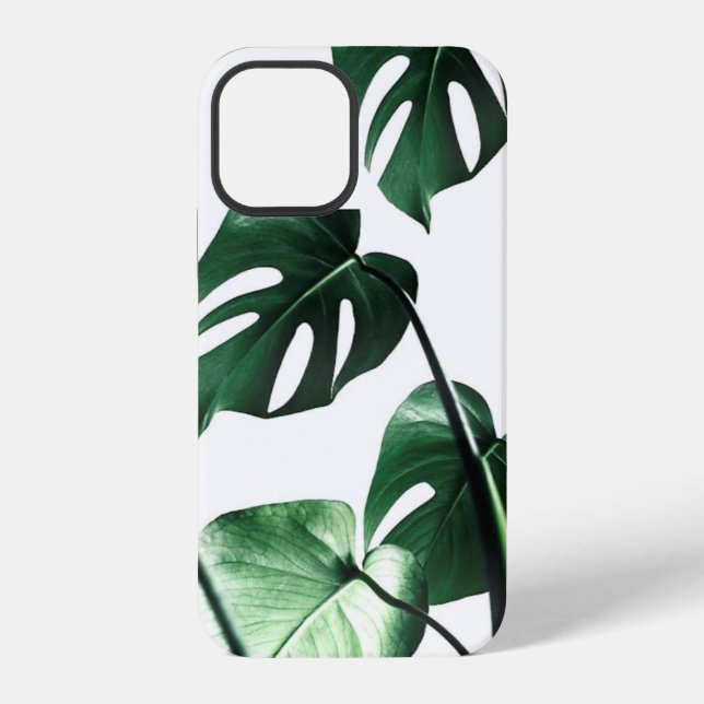 Tropical Leaf Phone Case (Back)