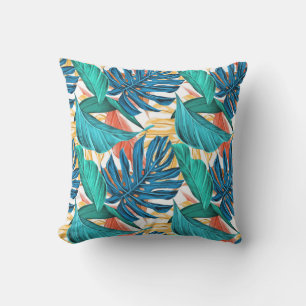Tropical Leaf Potpourri Cushion