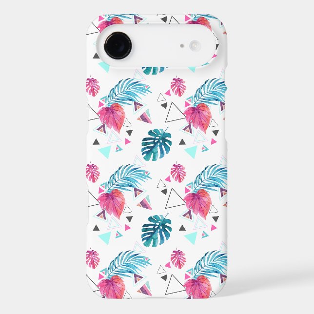 Tropical Leaf Triangle Pattern Case-Mate Samsung Galaxy Case (Back)