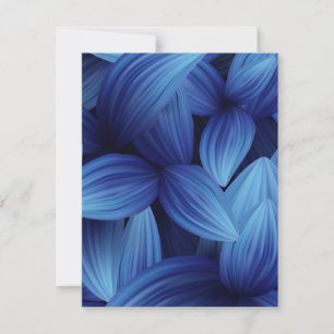 Tropical leaves 12 card
