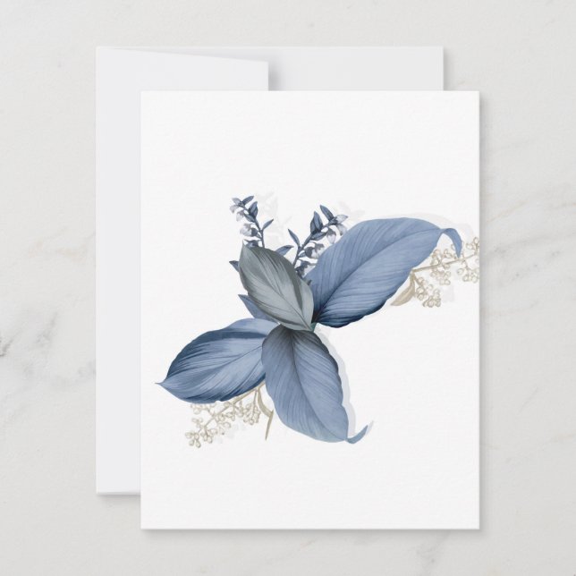 Tropical leaves 7 card (Front)