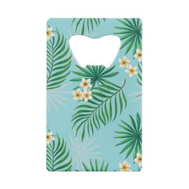 Tropical leaves and flowers (Front)