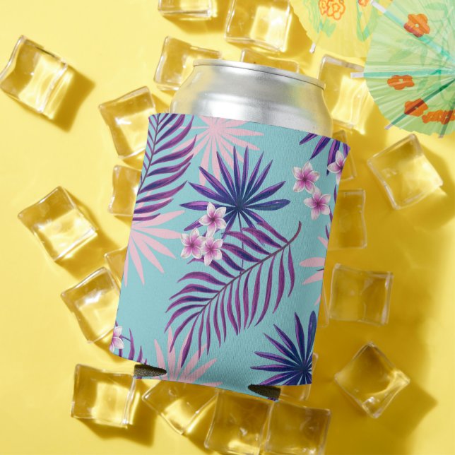 Tropical leaves and flowers 2 can cooler (In Situ Summer)