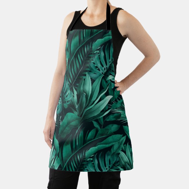 Tropical leaves apron (Insitu)