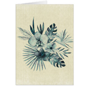 Tropical leaves bouquet