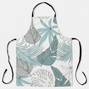 Tropical Leaves: Bright Seamless Trend Apron
