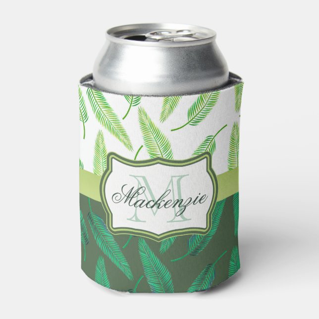 Tropical Leaves Can Cooler (Can Front)