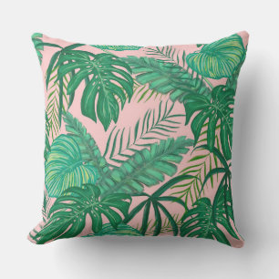 Tropical Leaves Cushion
