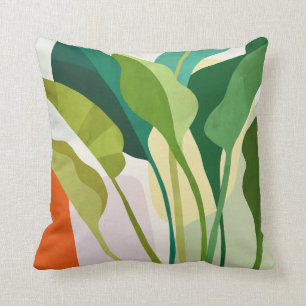 Tropical Leaves Cushion