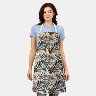 Tropical Leaves Extravaganza Apron