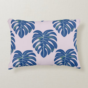 Tropical Leaves Fashionable Seamless Pattern Decorative Cushion