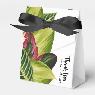 Tropical Leaves Favour Box