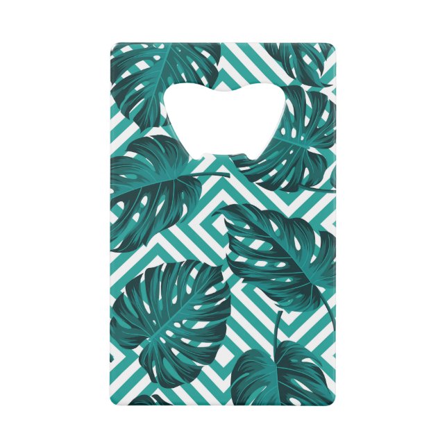 Tropical Leaves: Floral Seamless Pattern. (Front)