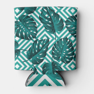 Tropical Leaves: Floral Seamless Pattern. Can Cooler