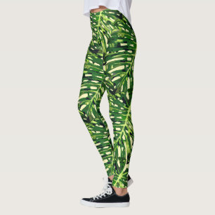 Tropical Leaves Leggings