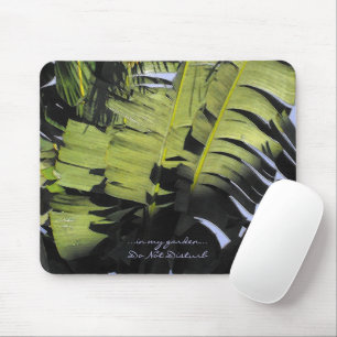 Tropical Leaves Mouse Pad