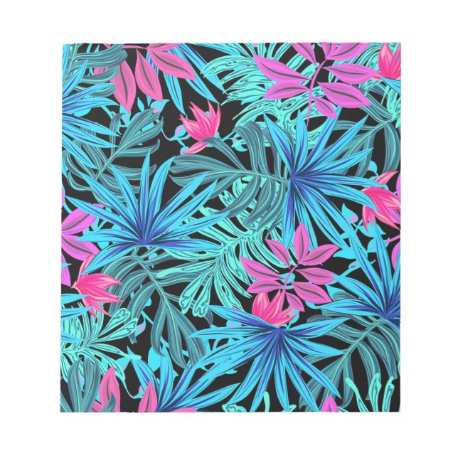 Tropical Leaves Notepad (Front)