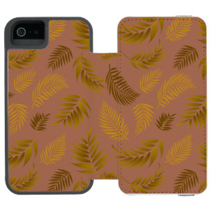 Tropical Leaves Pattern 15 Incipio Watson™ iPhone 5 Wallet Case