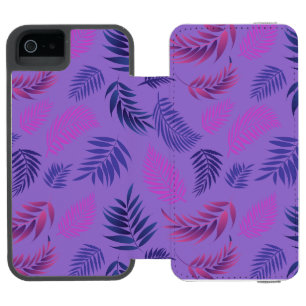 Tropical Leaves Pattern 19 Incipio Watson™ iPhone 5 Wallet Case