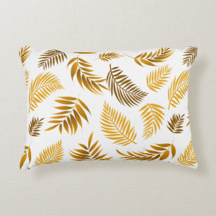 Tropical Leaves Pattern 22 Decorative Cushion