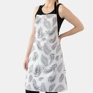 Tropical Leaves Pattern 3 Apron