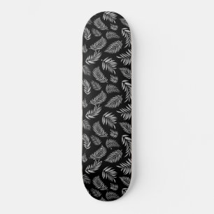 Tropical Leaves Pattern 4 Skateboard
