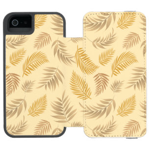 Tropical Leaves Pattern 6 Incipio Watson™ iPhone 5 Wallet Case