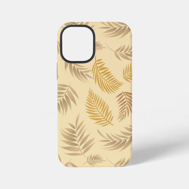 Tropical Leaves Pattern 6 iPhone Case (Back)