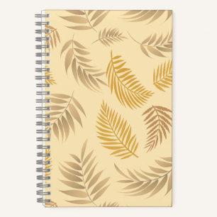 Tropical Leaves Pattern 6 Notebook