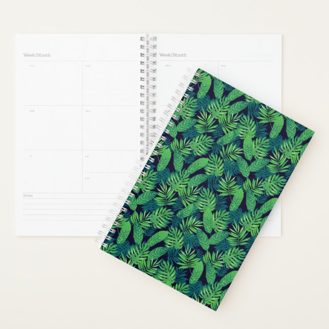 Tropical Leaves Pattern Planner (Display)