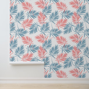 Tropical leaves pattern wallpaper