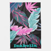 Tropical leaves personalised 