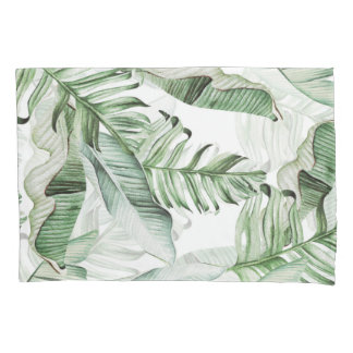Tropical Leaves Pillowcase