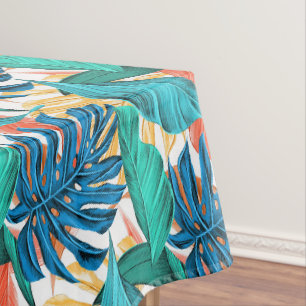 Tropical Leaves Tablecloth