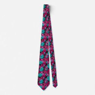 Tropical Leaves Tie