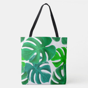 Tropical Leaves Tote Bag