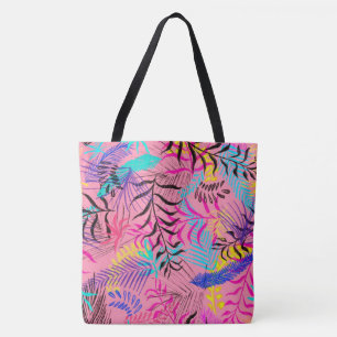 Tropical Leaves Tote Bag