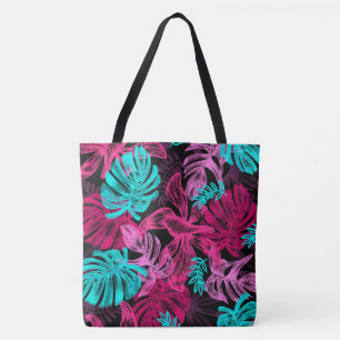 Tropical Leaves Tote Bag