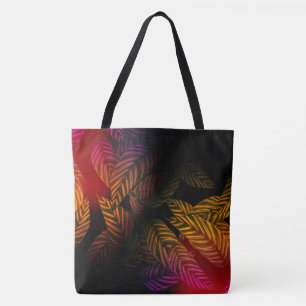 Tropical Leaves Tote Bag