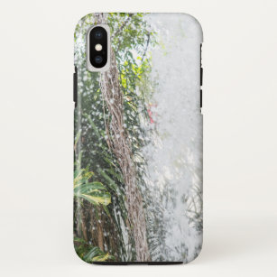 Tropical Leaves Waterfall Dream #1 #travel #wall  Case-Mate iPhone Case