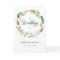 Tropical Leaves Wedding Folded Program