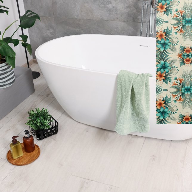 Tropical Light Shower Curtain (Creator Uploaded)